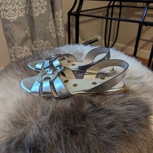 Boden silver sandals size 8 (39)